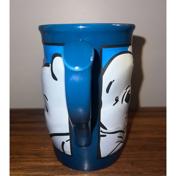 Disney Store Many Faces of Pooh Large Tall Coffee Tea Mug Cup 3D Winnie the Pooh - Picture 2 of 5
